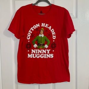 Elf Movie Cotton Headed Ninny Muggins Christmas Unisex Graphic T-Shirt
